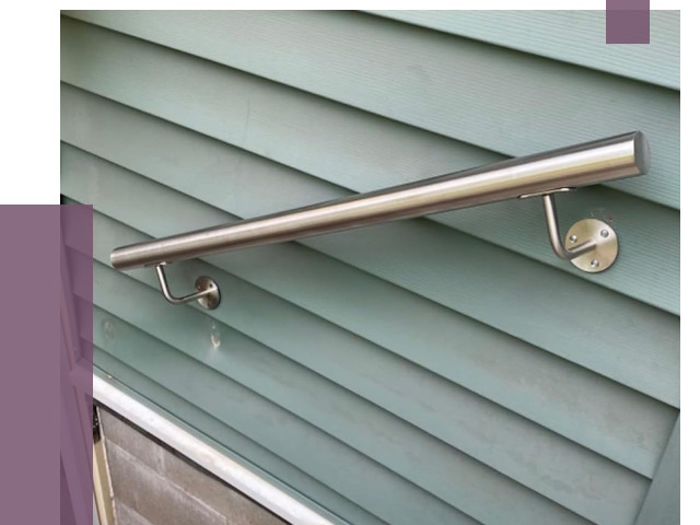 Поручни из нержавеющей стали в Наро-Фоминске от 7684 руб.  | ПРОЛЁТ-Нр-