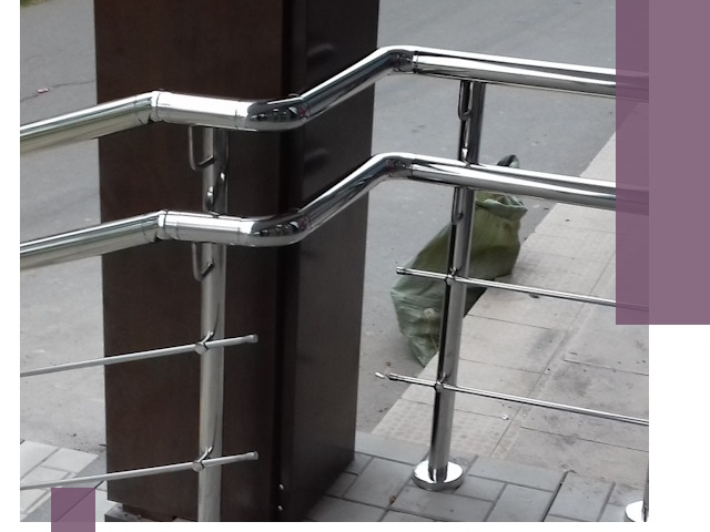 Монтаж поручней из нержавеющей стали в Наро-Фоминске качественно и быстро